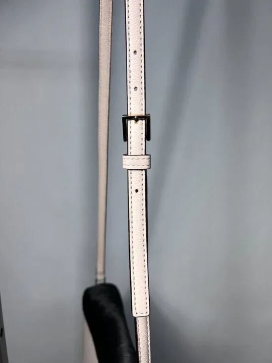 KATE SPADE NY Sayra Hyde Place Mousse Frost Leather/Black Hair Crossbody Bag - Picture 7 of 11